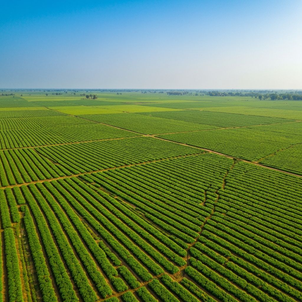 Indian agricultural landscape